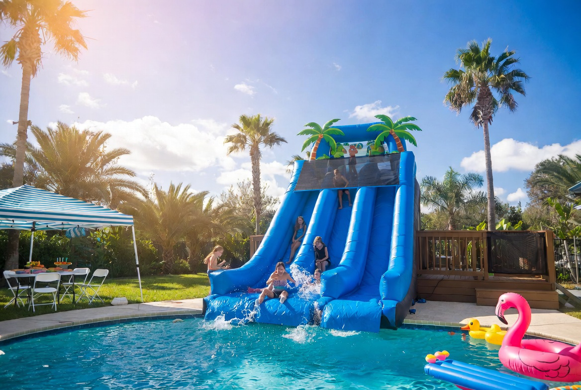 April is Coming! How Cape Coral Parents Are Prepping for Epic Pool Party Season with Water Slide Rentals