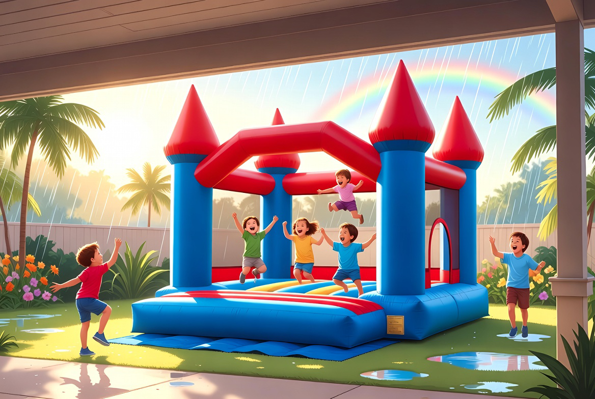 April Showers Bring Bounce House Powers: How Cape Coral Parents Are Mastering Rain-or-Shine Parties in 2026