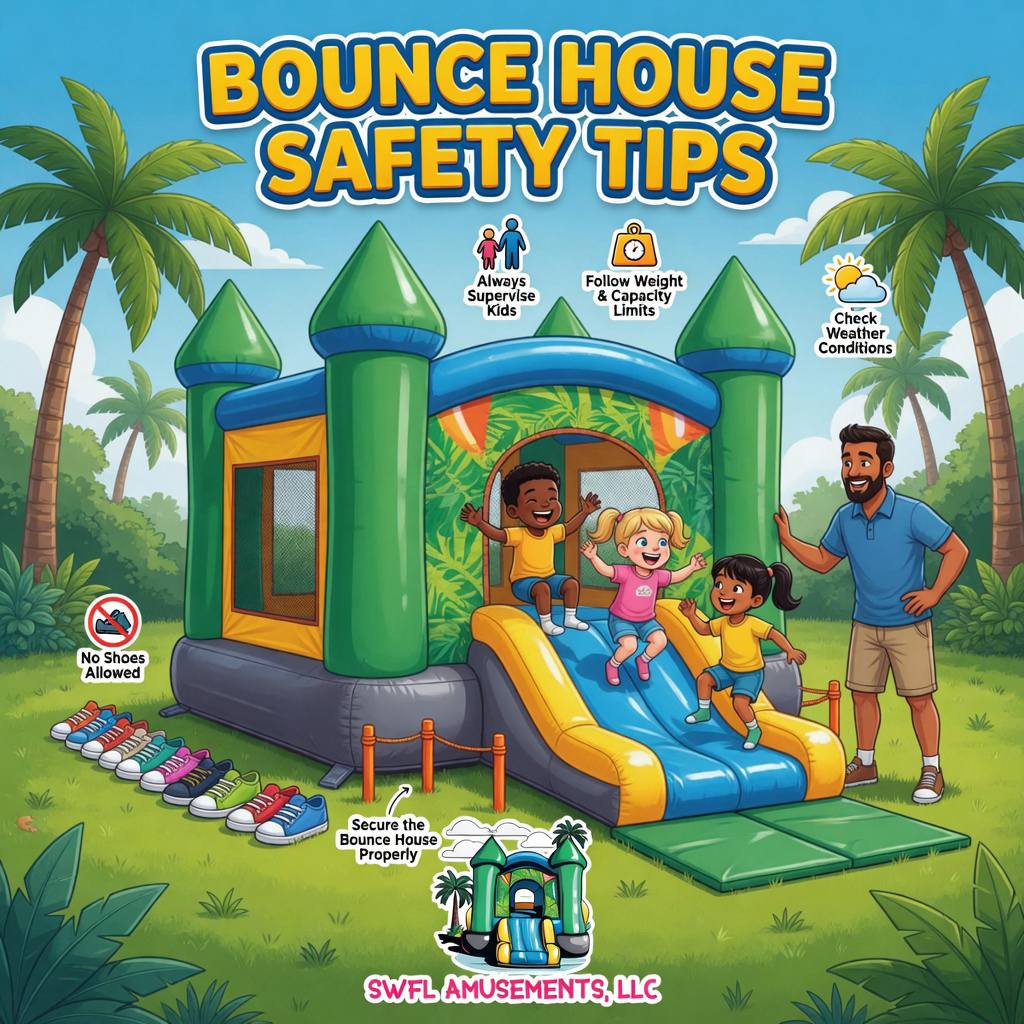 Top 5 Bounce House Safety Tips for Your Next Party