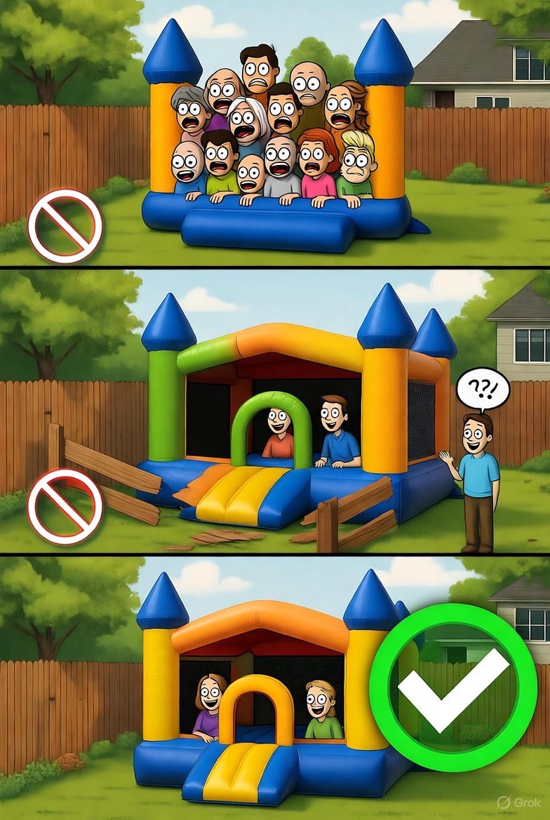 Choosing the Right Size Bounce House for Your Cape Coral, Florida Event