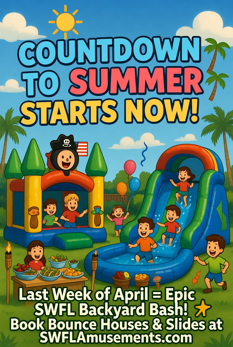 The Countdown to Summer Starts NOW: Last Week of April = Party Time in SWFL!