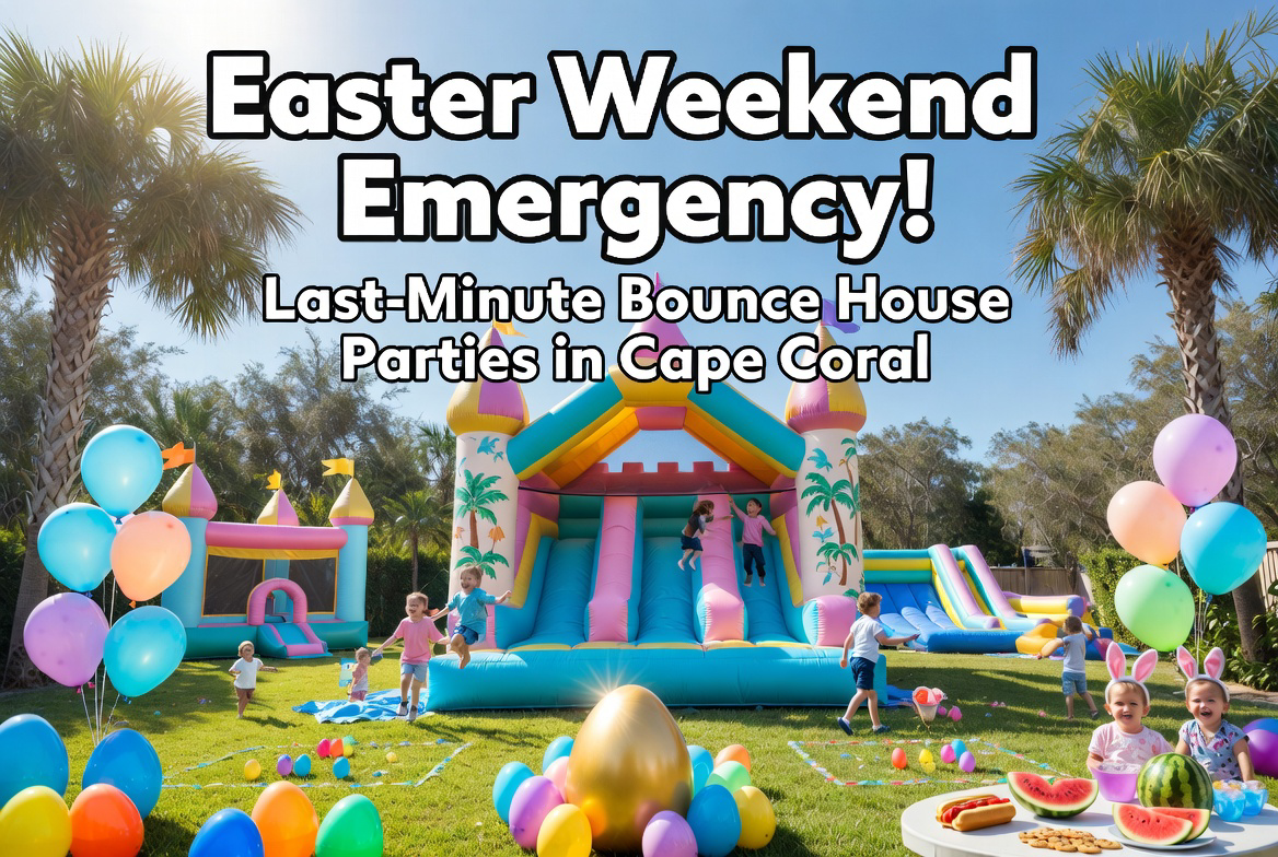 Easter Weekend Emergency! How Cape Coral Parents Are Pulling Off Epic Last-Minute Bounce House Parties (Yes, Even on Thursday!)
