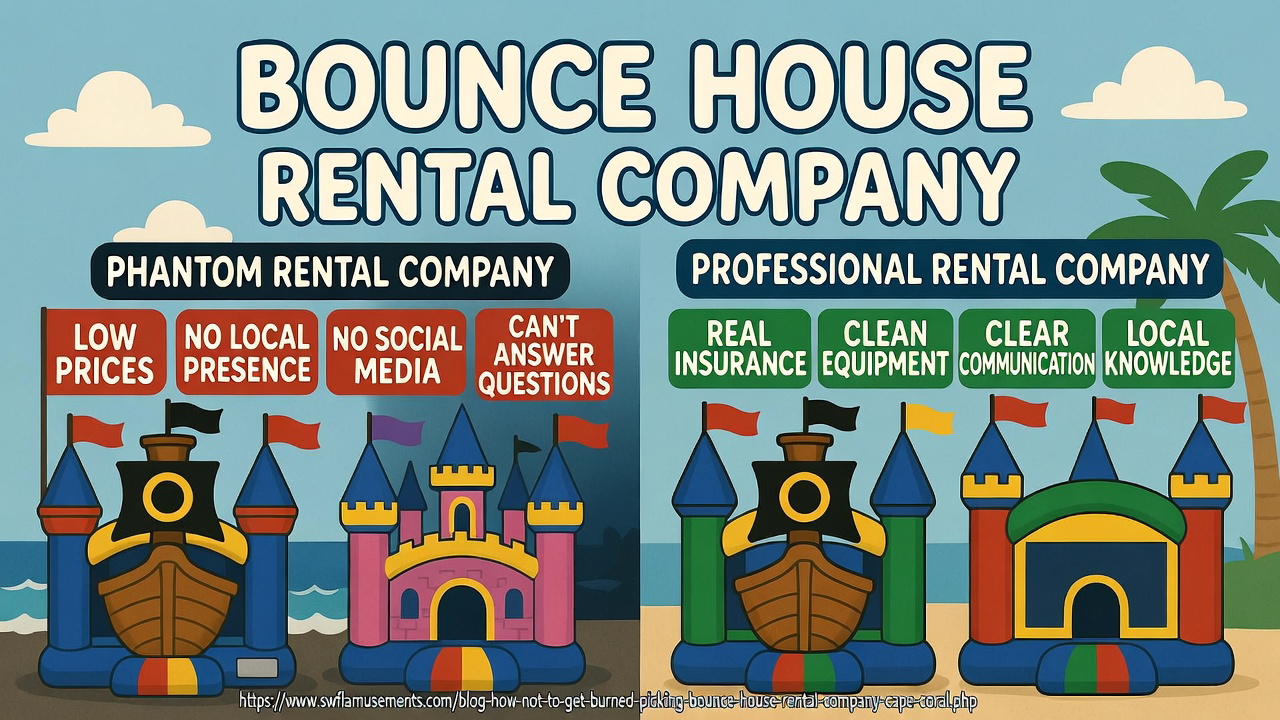 How NOT to Get Burned: The Hilarious (and Serious) Guide to Picking the Right Bounce House Rental Company in Cape Coral