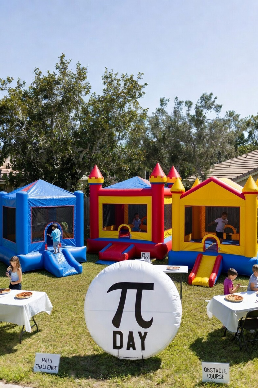 Pi Day Party Innovation: How Cape Coral Parents Are Combining Math Fun with Bounce House Parties This Weekend!