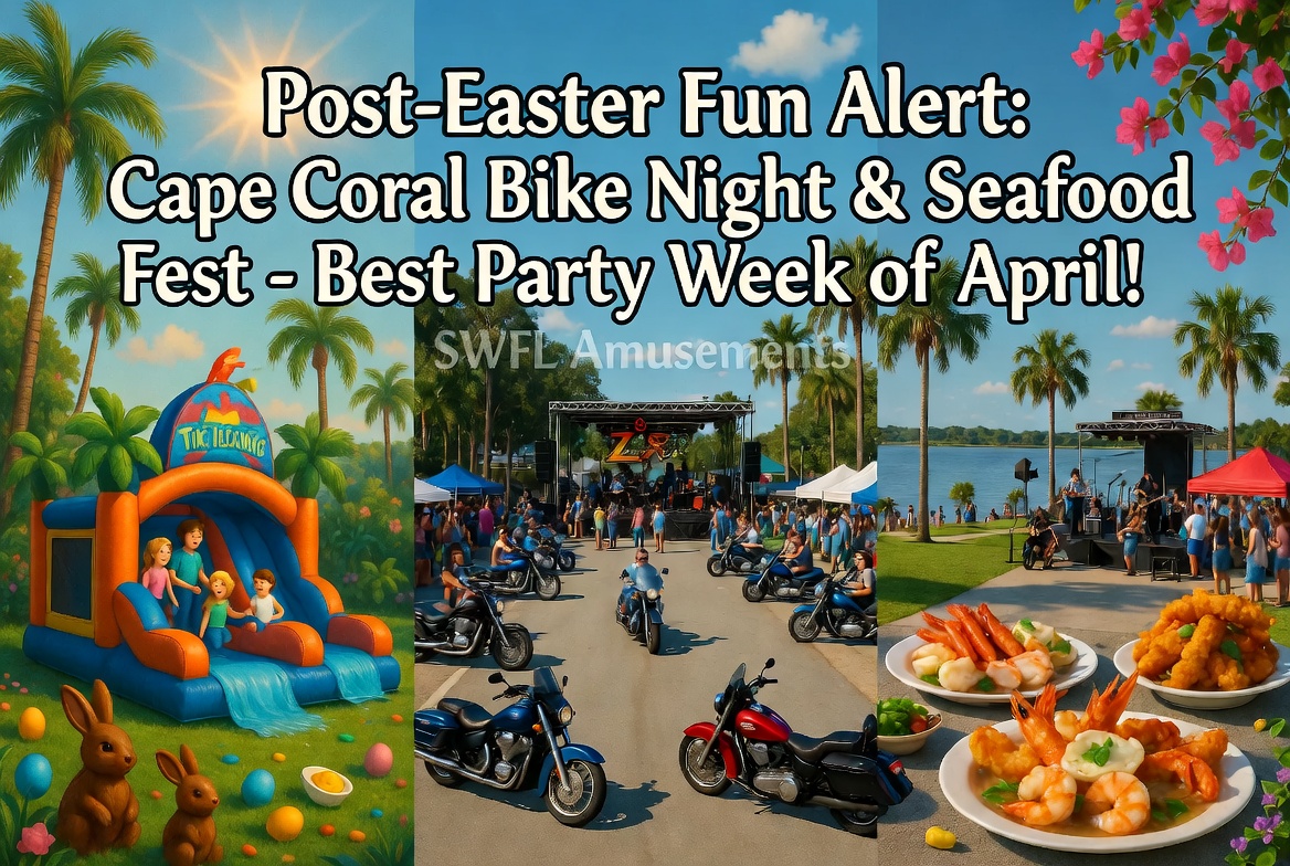 Post-Easter Fun Alert: Cape Coral Bike Night & Seafood Fest Make This the Best Party Week of April!