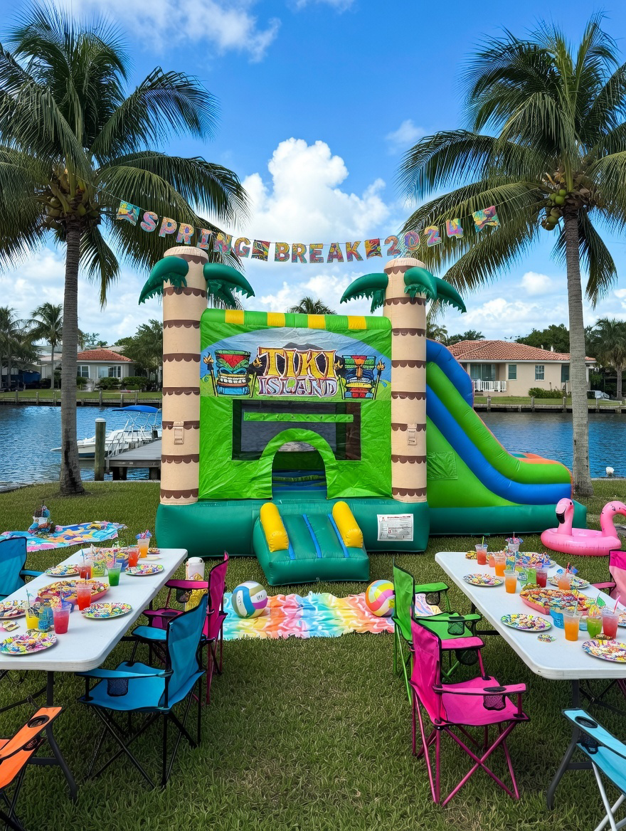 Spring Break Countdown: Why Cape Coral Parents Are Booking Bounce Houses NOW for the Ultimate Staycation Week!