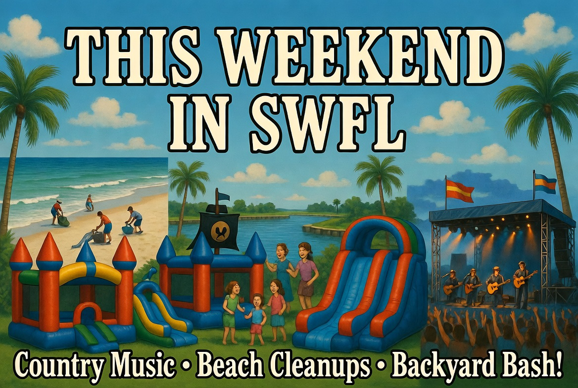 This Weekend in SWFL: Country Music, Beach Cleanups & the Ultimate Backyard Bash!