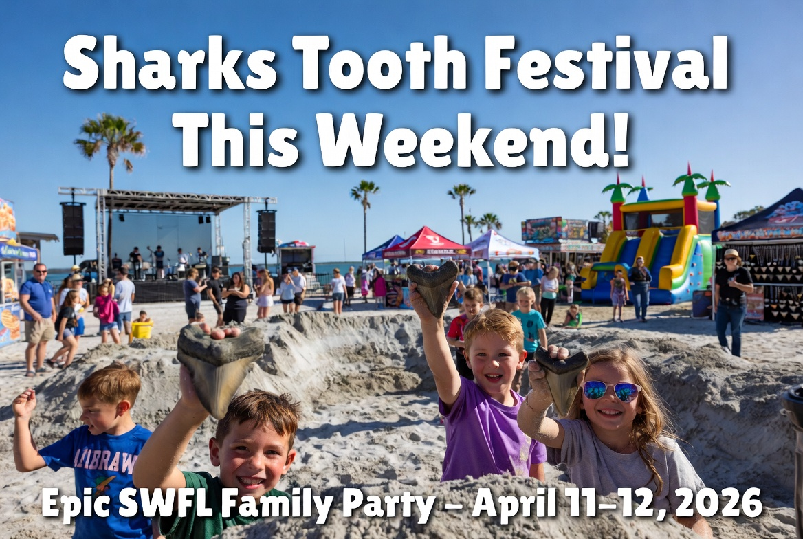 Sharks Tooth Festival This Weekend: How SWFL Families Are Making It an Epic Party Weekend!