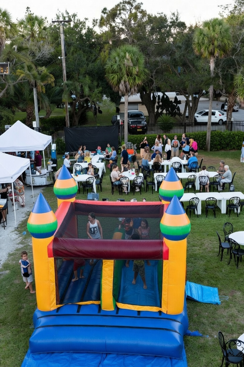 Why Table and Chair Rentals Are the Secret Sauce to Unforgettable Bounce House Parties in Fort Myers!